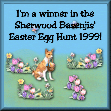 Easter Egg Hunt Award